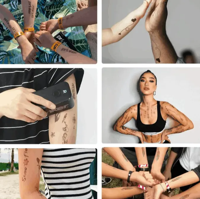 PARTY TATTOO SZOLGÁLTATÁS